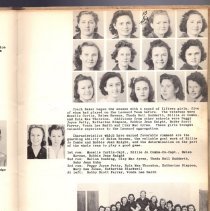 1941 Leonard High School Yearbook.