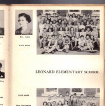 1941 Leonard High School Yearbook.
