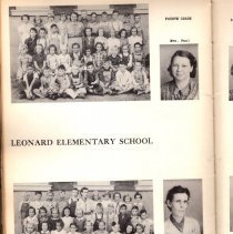 1941 Leonard High School Yearbook.