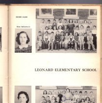 1941 Leonard High School Yearbook.