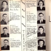 1941 Leonard High School Yearbook.