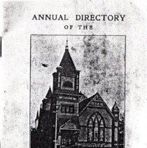 Annual directory of the Cumberland Presbyterian Church, Bonham, Texas, March 1904.