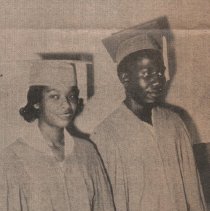 Photos of the Clark High 1960 graduating class.  Ladonia