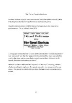 The Circus Came to Bonham.