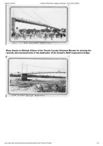 A history of Red River Bridges (continued).  By Tim Davis.