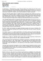 When Electricity Came to Bonham.  By Tim Davis.