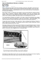 The T & P Roundhouse.  Sherman vs. Bonham.  By Tim Davis.