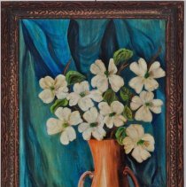 Untitled (Still Life with Dogwood branch)