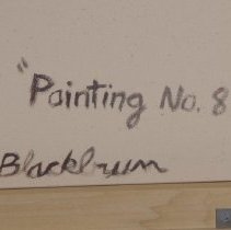 Painting Number 8 (Label)