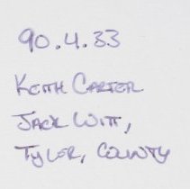 Jack Witt, Tyler County (Label)