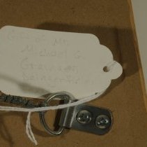 Blue with Four White Squares (Tag)