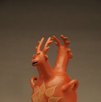 Pilgrim's Pitcher with Deer Heads