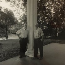 Henry Bell and Allan Bell at the Marsh House on Broadway at Rusk