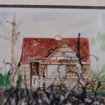 Migrant Workers Preparing to Leave When Sugar Cane Field is Burned and the 