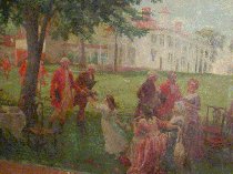 Return from the Fox Hunt, Mt. Vernon - 1785