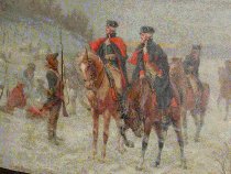 Lafayette and Washington at Valley Forge 1777-1778