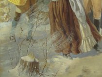 1936.03.016 Bottom Left - Snow Detail