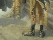 1936.03.016 Bottom Right - Soldiers' Boots Detail