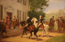 Washington and Rochambeau at Mt. Vernon, 1781