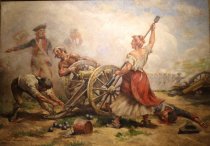 Molly Pitcher - The Battle of Monmouth, 1778
