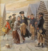 Washington and Mrs. Washington at Valley Forge