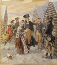 Washington and Mrs. Washington at Valley Forge