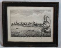 South West View of Fort George with the City of New York