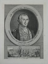 Le General Washington Commandant en Chef des Armees Americaines ne en Virgi