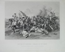 Battle of Camden--Death of De Kalb.