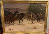 Washington Sees the Bloody Footprints in the Snow