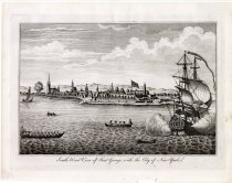 South West View of Fort George with the City of New York