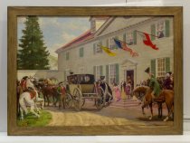 Washington Leaving Mt. Vernon for his Inauguration, April 16, 1789