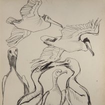 Cormerants by Jack Shadbolt