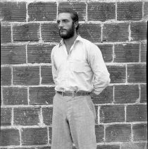 Actor posing for portrait.