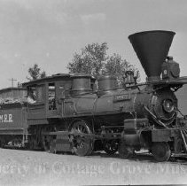 The Comet with man in cab