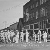 Salem Cherrians preparing for parade