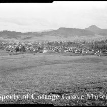 Overview of Cottage Grove looking southeast from west Mt. David