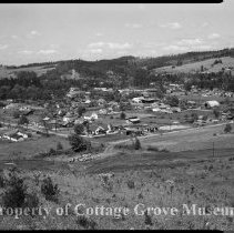 View of Cottage Grove looking west