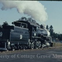 Blue Goose locomotive