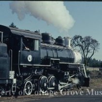 Blue Goose locomotive