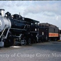 Blue Goose at depot