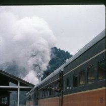 Blue Goose at the depot