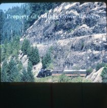 Blue Goose along route at milepost 6.75