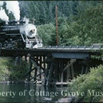 Blue Goose crossing Rat Creek