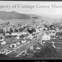 Overview of Cottage Grove taken from Mt. David