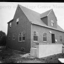 Dale Wyatt house under construction at 404 Madison St.