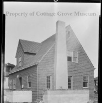 Dale Wyatt house under construction at 404 Madison St.