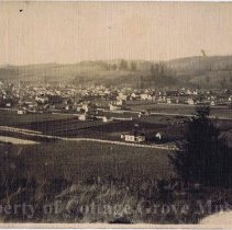 View of Cottage Grove from Jones Hill ca. 1907