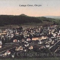 Color postcard view of Cottage Grove, 1908