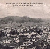 Bird's Eye View of Cottage Grove Oregon (from McFarlands Butte)